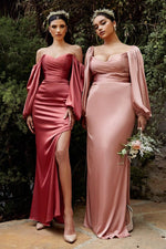 Load image into Gallery viewer, The MADISON Dress - Blush Pink - DOYIN LONDON
