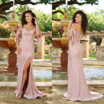 Load image into Gallery viewer, The PENELOPE Dress - Mauve Rose Pink - DOYIN LONDON

