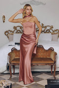 ROBYN Strapless Bridesmaid Dress - Rose Pink