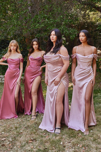 Mauve Pink Bridesmaid Dresses | Mauve Pink Dresses | DOYIN LONDON