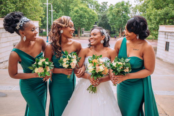 Gorgeous Emerald Green Bridesmaid Dresses | OneFabDay.com