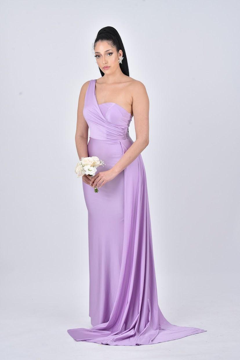 Women's Maxi Dress | One Shoulder Maxi Dress | DOYIN LONDON