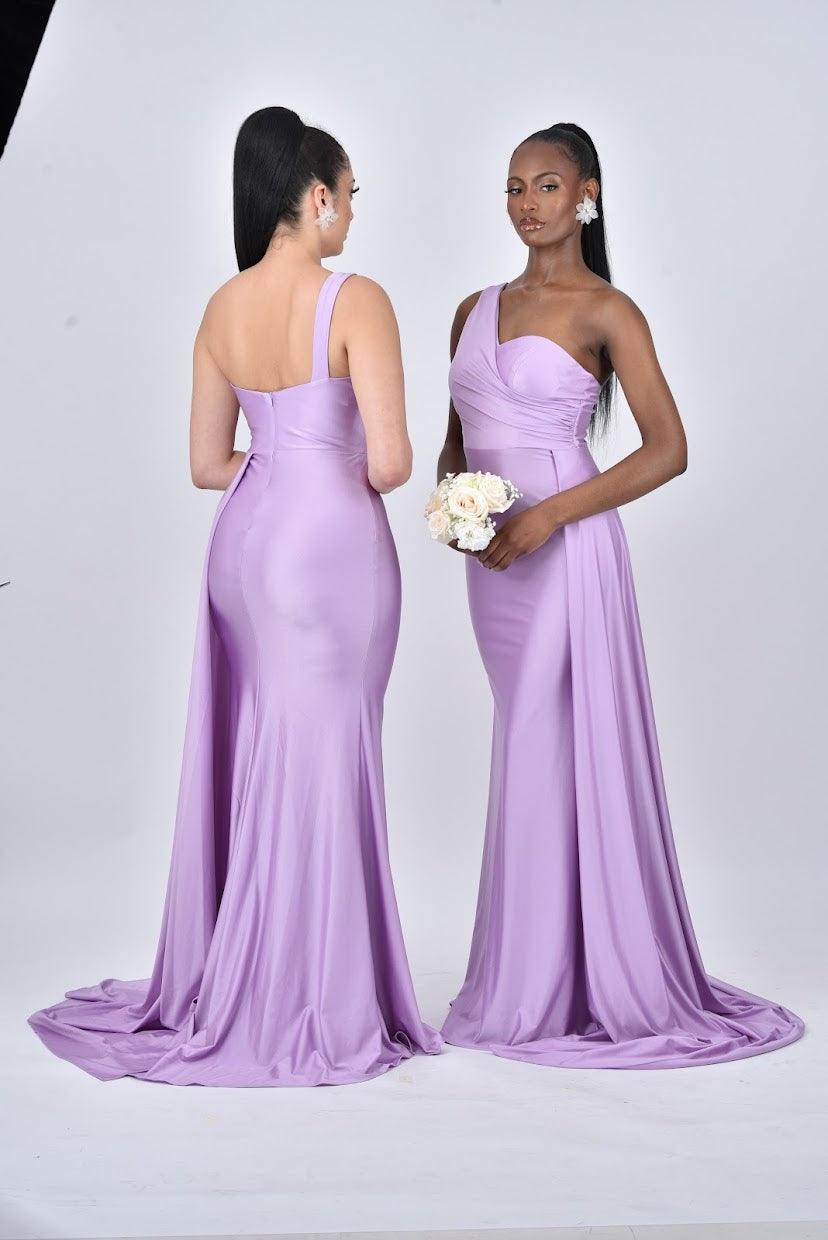Women's Maxi Dress | One Shoulder Maxi Dress | DOYIN LONDON
