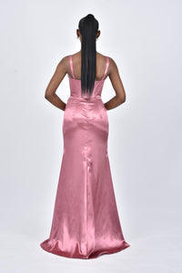 The PAOLA Dress - Pink - DOYIN LONDON