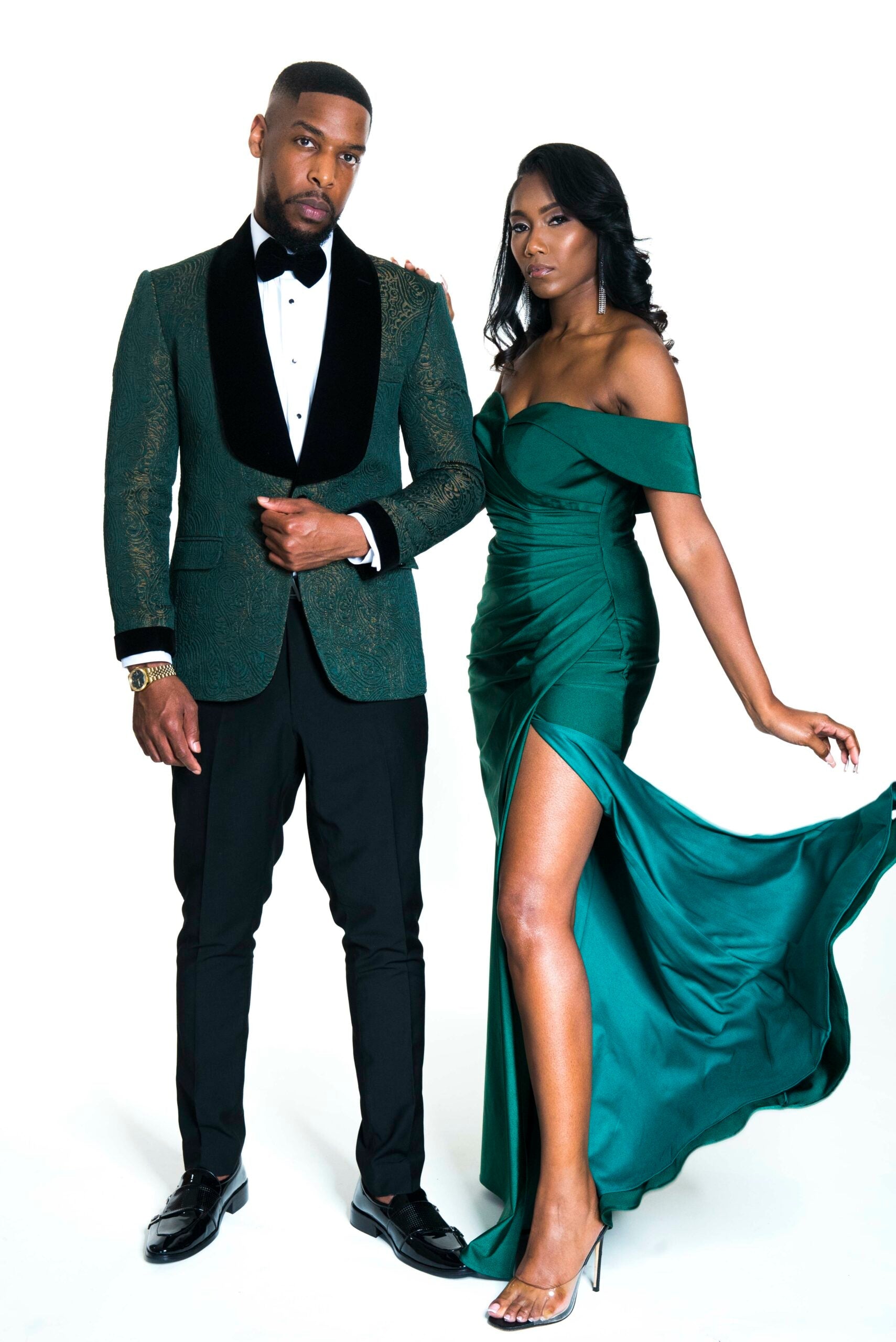 The PROMISE Dress - Emerald Green - DOYIN LONDON