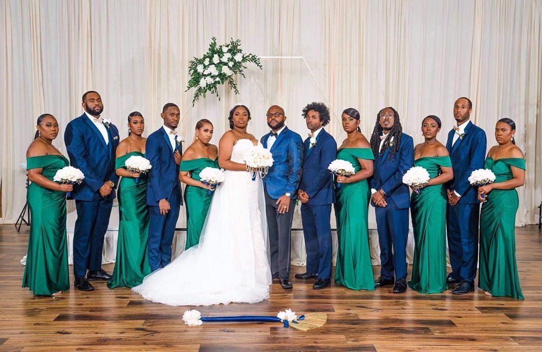 The PROMISE Dress - Emerald Green - DOYIN LONDON