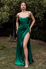 Load image into Gallery viewer, Women&#39;s Green Maxi Dress | Green Maxi Dress | DOYIN LONDON
