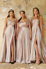 Load image into Gallery viewer, Long Sleeve Bridesmaids Dress | Bridesmaids Dress | DOYIN LONDON
